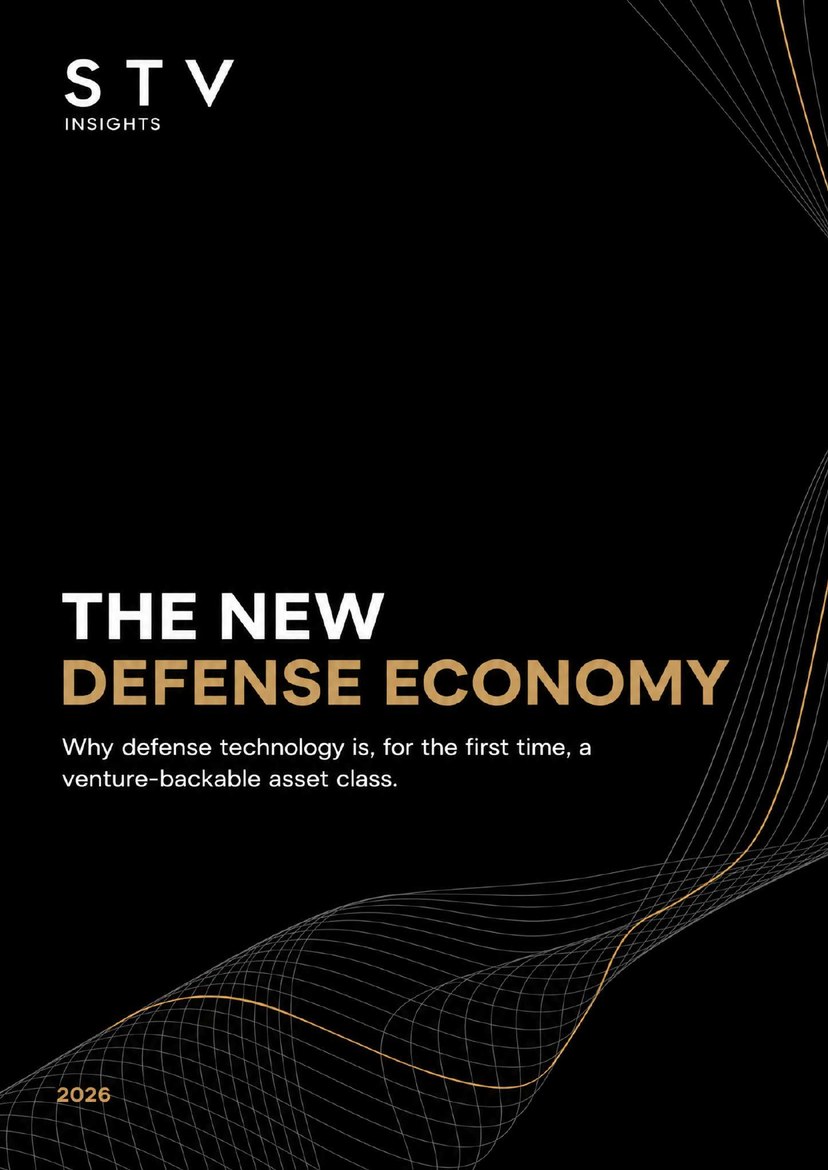 The New Defense Economy — STV Insights report cover